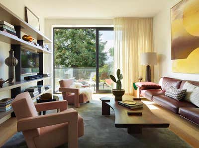  Contemporary Bachelor Pad Living Room. San Francisco Townhouse by Jamie Bush + Co..