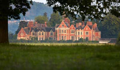  English Country Exterior. Madresfield Court by Todhunter Earle Interiors.