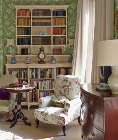  English Country Living Room. Madresfield Court by Todhunter Earle Interiors.