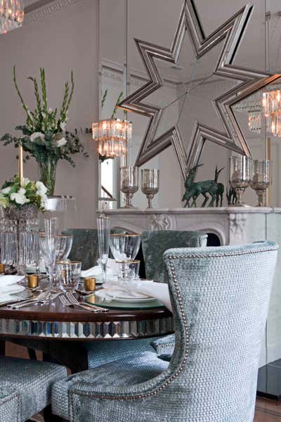  Contemporary Family Home Dining Room. London Town House by Siobhan Loates Design LTD.