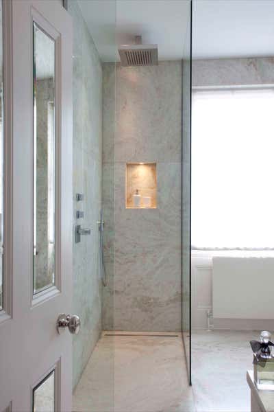  Transitional Family Home Bathroom. London Town House by Siobhan Loates Design LTD.