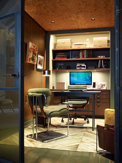  Modern Family Home Office and Study. Iacono Residence  by Frampton Co.