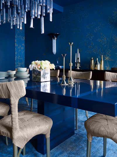  Eclectic Family Home Dining Room. Madison Avenue  by Frampton Co.