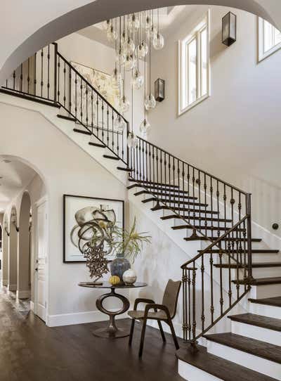  Regency Entry and Hall. Glendale Family Home by Jeff Andrews - Design.