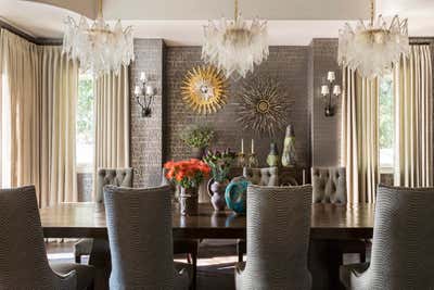  Regency Family Home Dining Room. Glendale Family Home by Jeff Andrews - Design.