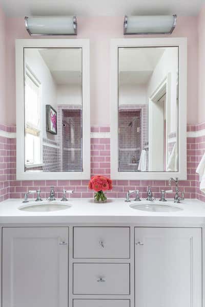  Contemporary Vacation Home Bathroom. Manhattan Beach Family Home  by Jeff Andrews - Design.