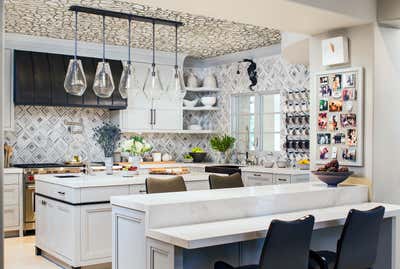  Maximalist Family Home Kitchen. Tarzana Family Home  by Jeff Andrews - Design.