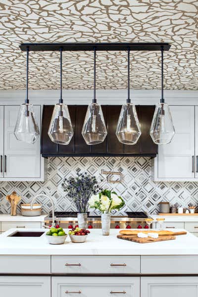  Maximalist Family Home Kitchen. Tarzana Family Home  by Jeff Andrews - Design.