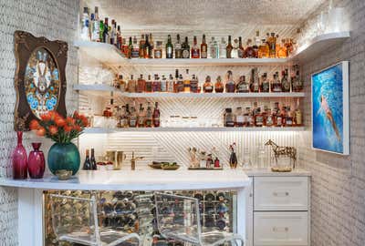  Maximalist Family Home Bar and Game Room. Tarzana Family Home  by Jeff Andrews - Design.