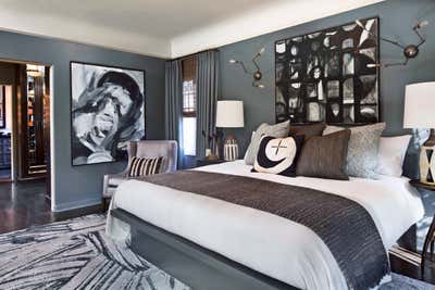  Contemporary Bachelor Pad Bedroom. Miracle Mile by Jeff Andrews - Design.