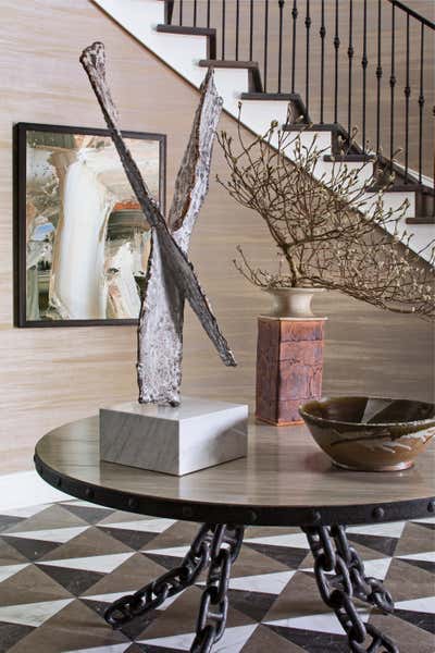  Contemporary Family Home Entry and Hall. Top of Beverly Hills  by Jeff Andrews - Design.