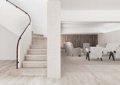  Minimalist Apartment Entry and Hall. M5 by OOAA Arquitectura.