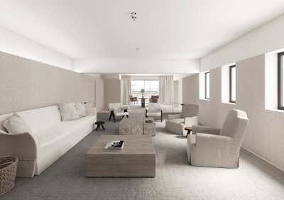  Minimalist Apartment Living Room. M5 by OOAA Arquitectura.