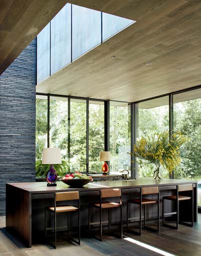  Modern Family Home Kitchen. Mandeville Canyon by Marmol Radziner.