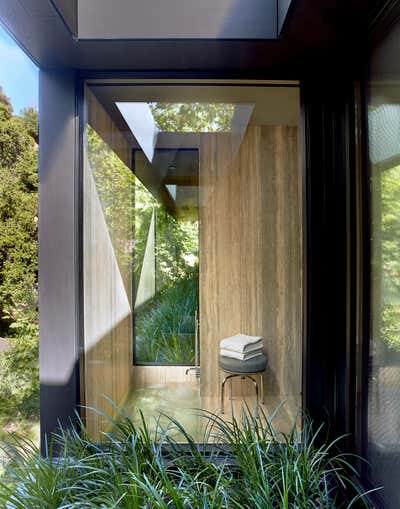  Modern Family Home Bathroom. Mandeville Canyon by Marmol Radziner.