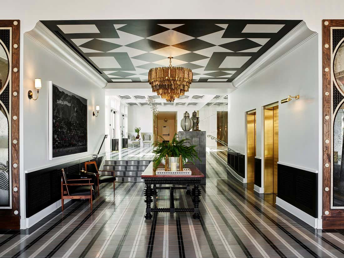 Eclectic Lobby and Reception