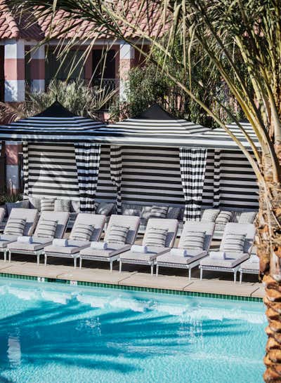  Moroccan Hotel Patio and Deck. Sands Hotel & Spa by Martyn Lawrence Bullard Design.