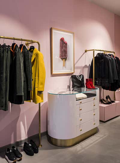  Contemporary Retail Storage Room and Closet. Merci by Pelizzari Studio.