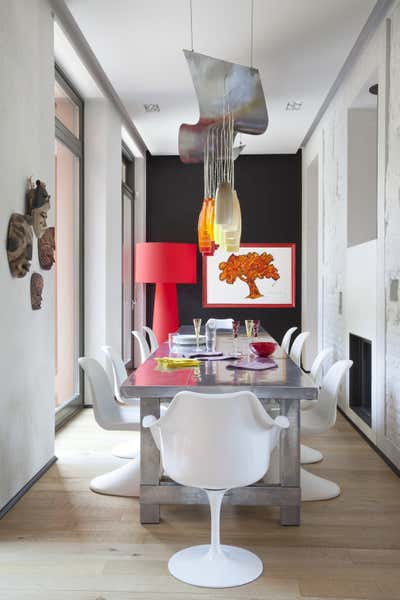  Contemporary Apartment Dining Room. Il tempo ritrovato by Pelizzari Studio.