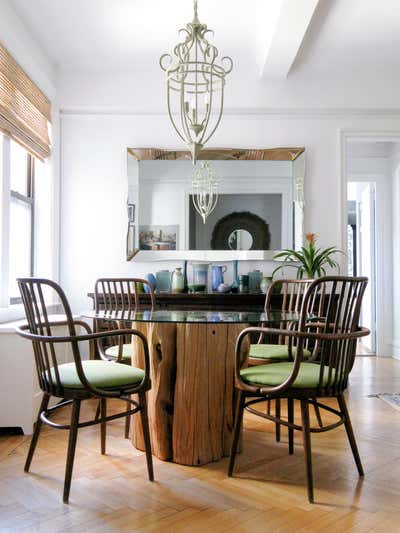  Rustic Apartment Dining Room. UPPER WEST SIDE by VERDOIER.