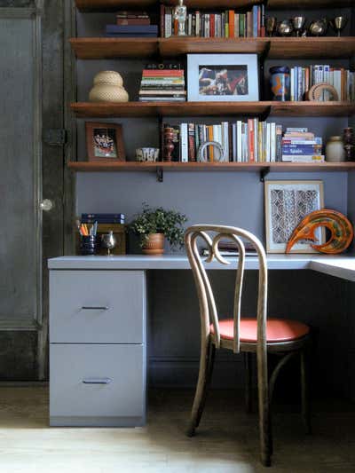  Traditional Apartment Workspace. UPPER WEST SIDE by VERDOIER.