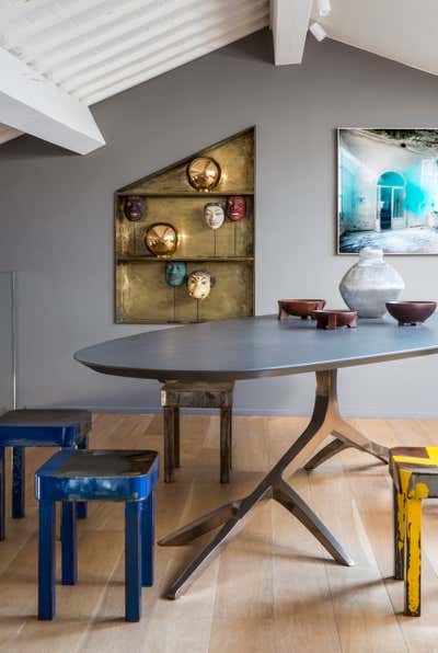  Contemporary Apartment Dining Room. La torre sulla basilica by Pelizzari Studio.