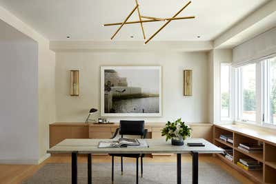  Modern Family Home Office and Study. Pacific Heights Contemporary by Catherine Kwong Design.