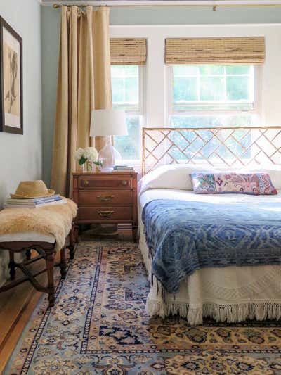  Bohemian Traditional Family Home Bedroom. SOUTH ORANGE by VERDOIER.