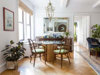  Eclectic Apartment Dining Room. UPPER WEST SIDE by VERDOIER.