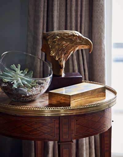  Traditional Bachelor Pad Living Room. Kensington Apartment by Godrich Interiors.