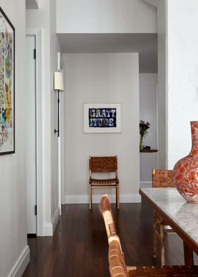  Modern Apartment Dining Room. Tribeca Loft by Kacy Ellis Design.
