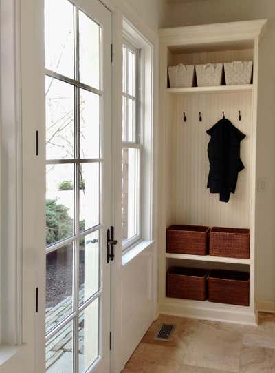  Traditional Family Home Storage Room and Closet. Hamptons Home by Kacy Ellis Design.
