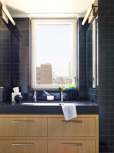  Contemporary Apartment Bathroom. Upper East Side by Bella Mancini Design.