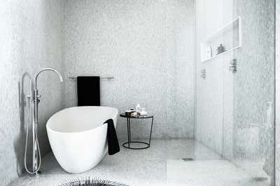  Contemporary Apartment Bathroom. Dumbo Loft I by Bella Mancini Design.