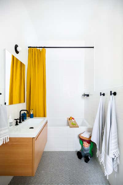  Contemporary Apartment Bathroom. Dumbo Loft II by Bella Mancini Design.