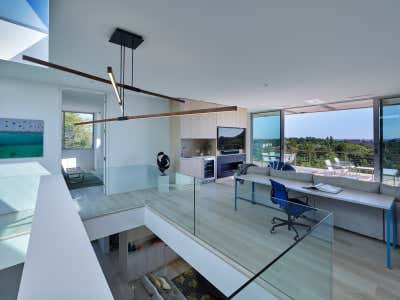  Modern Beach House Office and Study. Dune Crest by Stelle Lomont Rouhani Architects.