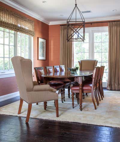  Transitional Family Home Dining Room. California Traditional by Lisa Queen Design.