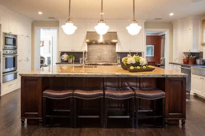  Transitional Family Home Kitchen. California Traditional by Lisa Queen Design.