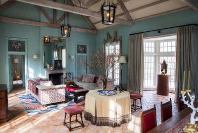  Traditional Country House Living Room. Balderbrae by Jayne Design Studio.