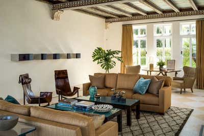  Contemporary Beach House Living Room. Palm Beach House by Jayne Design Studio.