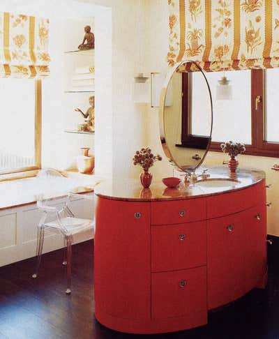  Maximalist Family Home Bathroom. Mountain Retreat by Fisher Weisman Brugioni.