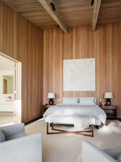  Contemporary Beach House Bedroom. Sea Ranch Retreat by Leverone Design Inc.