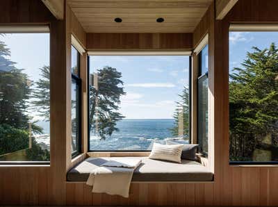  Contemporary Beach House Living Room. Sea Ranch Retreat by Leverone Design Inc.
