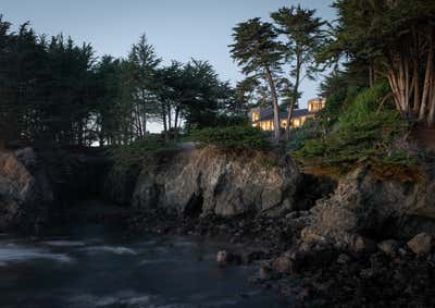 Contemporary Beach House Exterior. Sea Ranch Retreat by Leverone Design Inc.