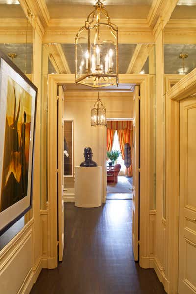  Maximalist Apartment Entry and Hall. Nob Hill Penthouse by Fisher Weisman Brugioni.