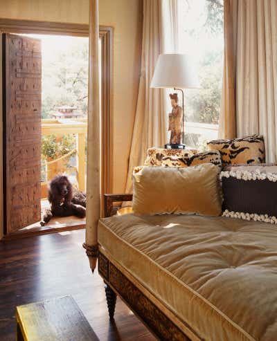  Maximalist Family Home Bedroom. Sonoma Tree House by Fisher Weisman Brugioni.