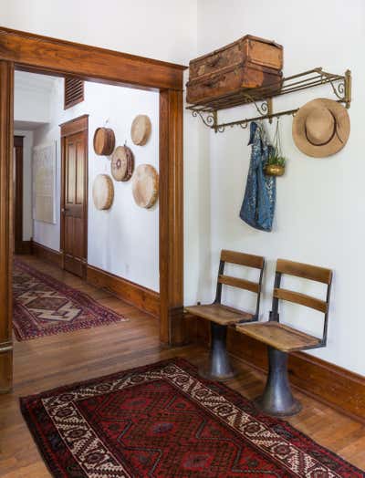  Bohemian Entry and Hall. Harvard House by Nest Design Group.