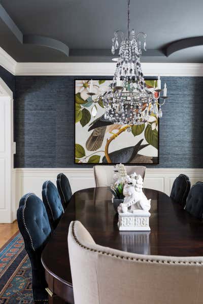  Traditional Family Home Dining Room. Westchester House by Nest Design Group.