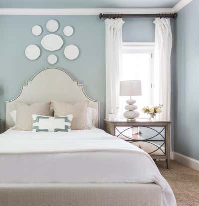  English Country Family Home Bedroom. Westchester House by Nest Design Group.