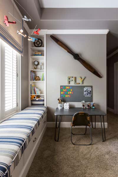  Eclectic Family Home Children's Room. Westchester House by Nest Design Group.